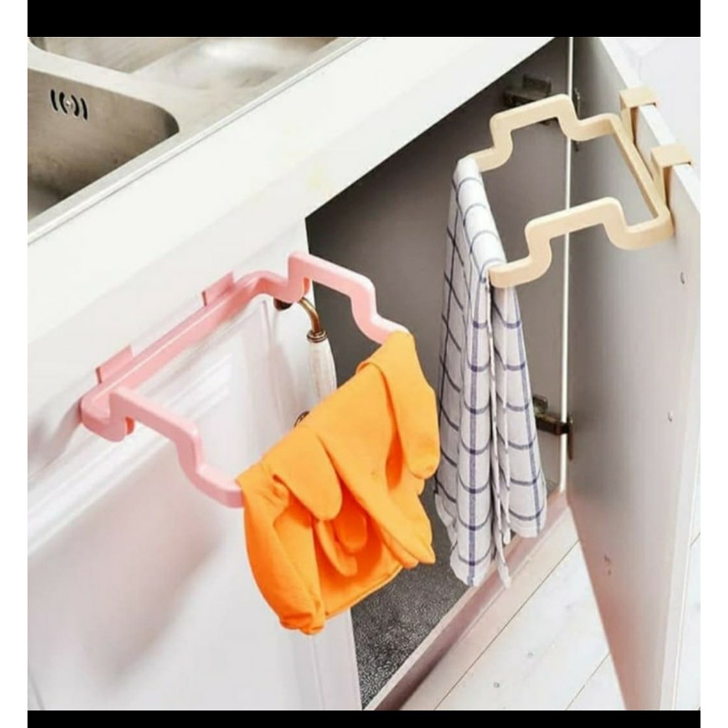 HOLDER HANDUK LAP TANGAN DAPUR / GANTUNGAN SERBAGUNA HOOK PINTU