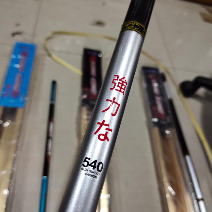 Joran Tegeg Tornado Koro Koro Pilihan 360 450 540 630 - Silver, 450Cm