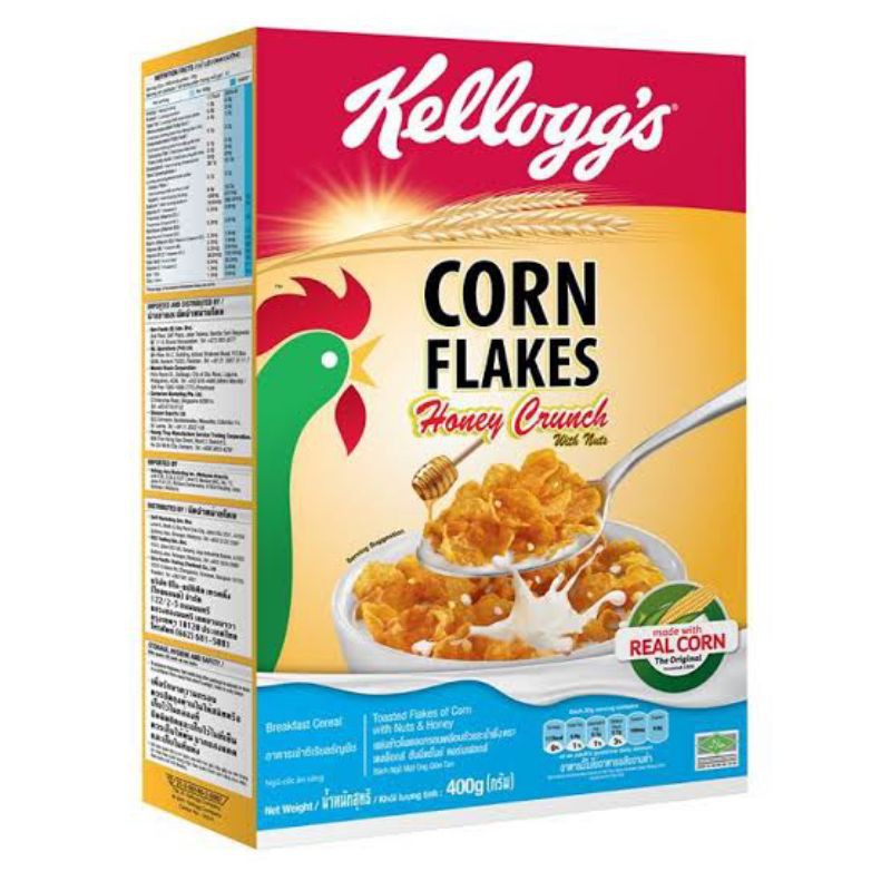 

Termurah!! kelloggs corn flakes honey crunch 220 gr