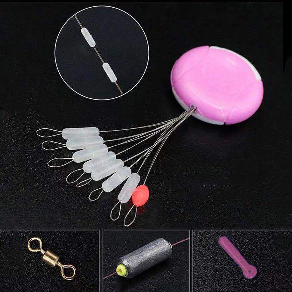 Lanfy Mancing Bobber Silinder Kualitas Tinggi Aksesoris Transparan Alat Pancing Perlengkapan Memancing Delapan Karakter Ring Float Seat