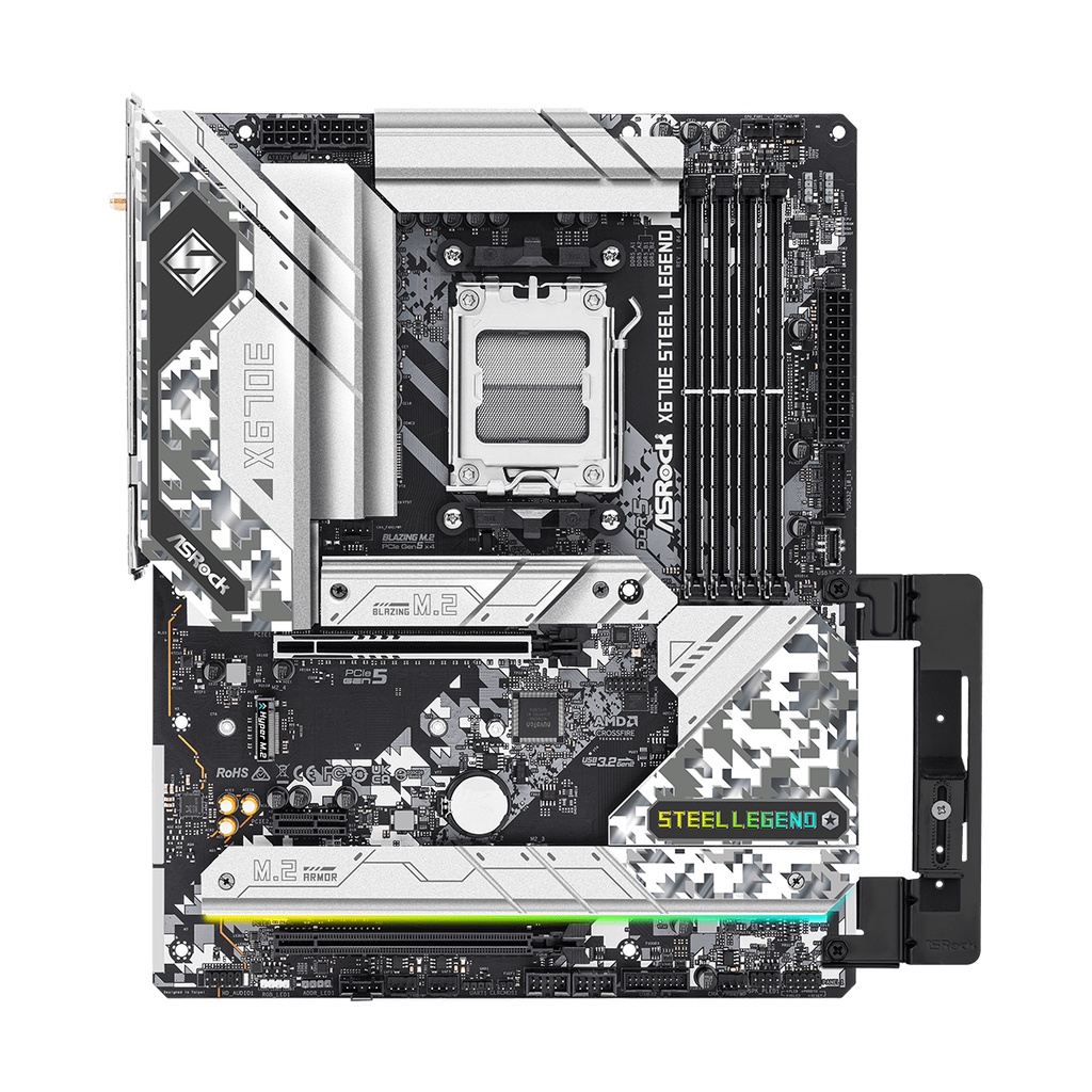 ASRock X670E Steel Legend | Motherboard AMD X670 DDR5 AM5 Ryzen 7000