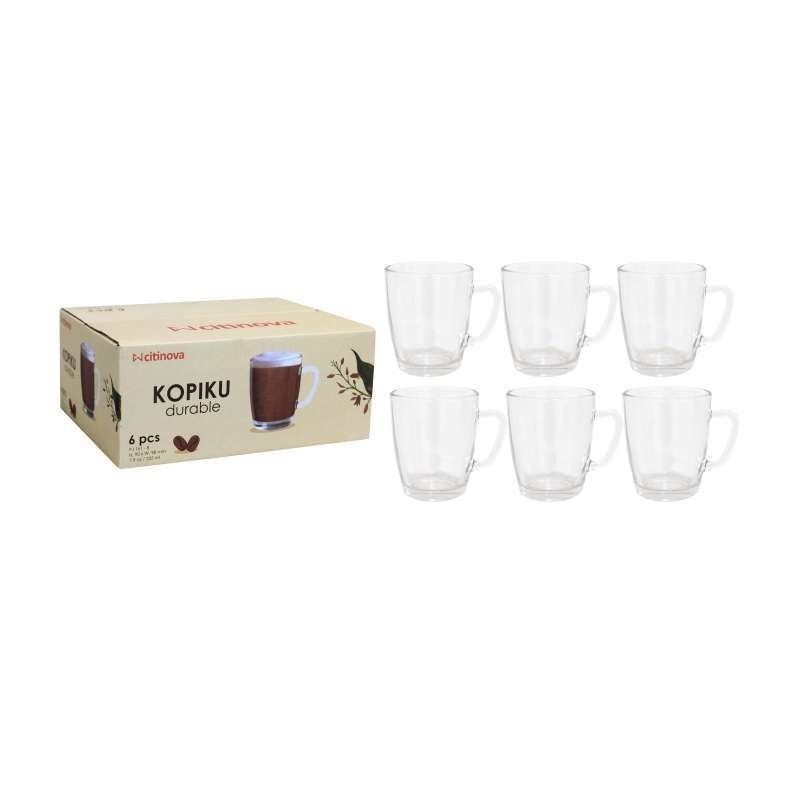 CITINOVA Gelas Kaca KOPIKU 225 ml - CITINOVA KOPIKU