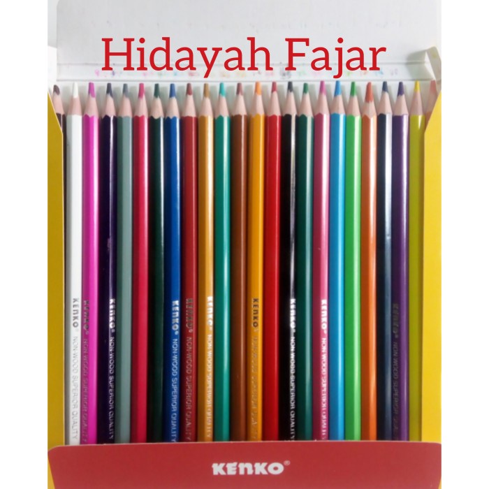 

Cuci Gudang Pensil Warna / Pensil Warna Kenko /Colour Pencils Terlaris