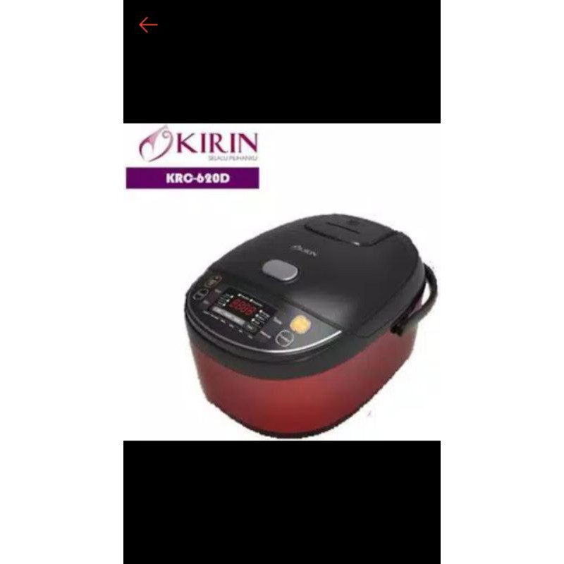 RICE COOKER DIGITAL KIRIN KRC-620 D