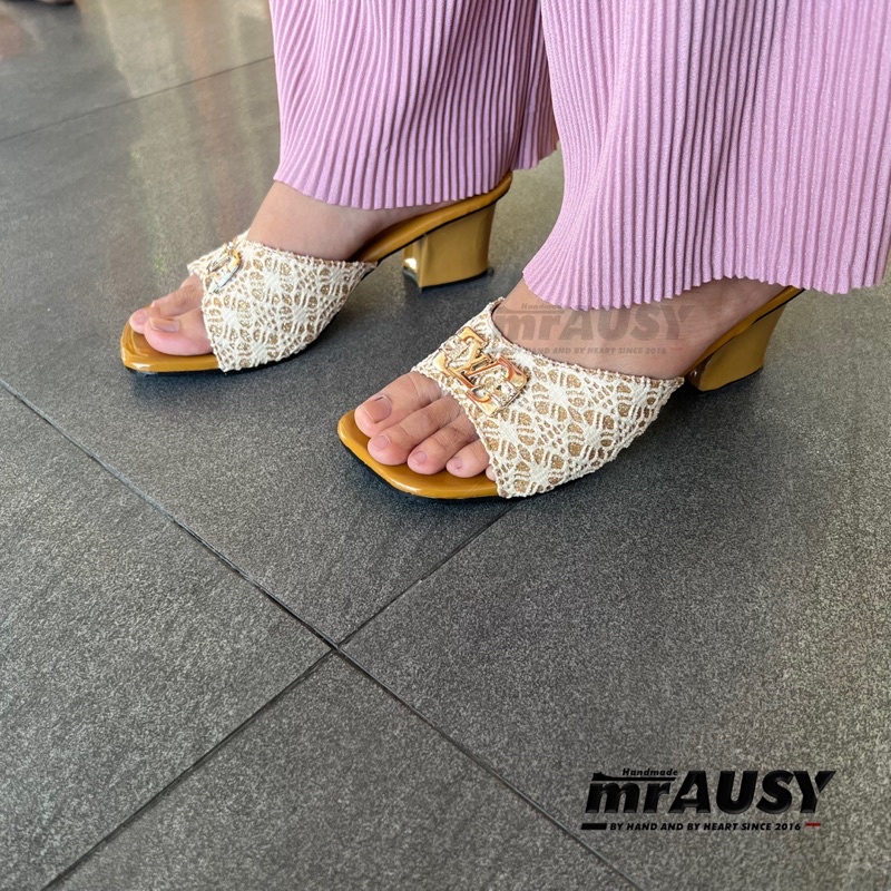 Heels Hak Sandal Wanita Cewek Formal mrUASY eLvE