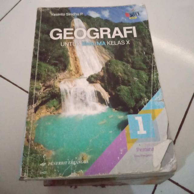 Buku geografi kelas 10 terbitan Erlangga