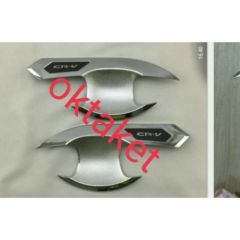 cover outer Crv Turbo 2017 up Activo hitam chrome