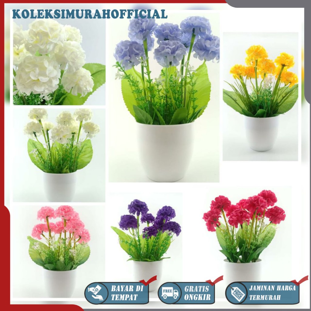 COD BUNGA PLASTIK BUNGA PAJANGAN IMITASI BUNGA ARTIFISIAL BUNGA DANDELION TANAMAN HIAS BR2210