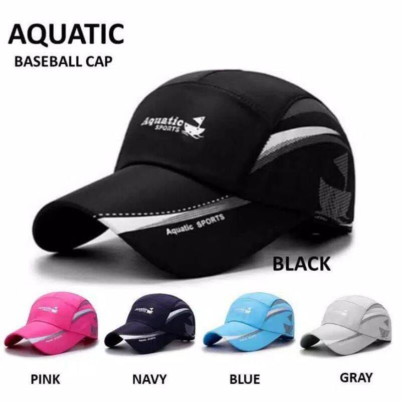 Topi Baseball Aquatic Kwalitas Premium Pria Wanita Dewasa