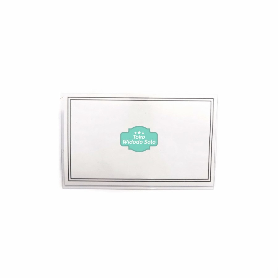 

Plastik Name Tag Multi No 101 ID Card Case Namebadges - 1 Buah