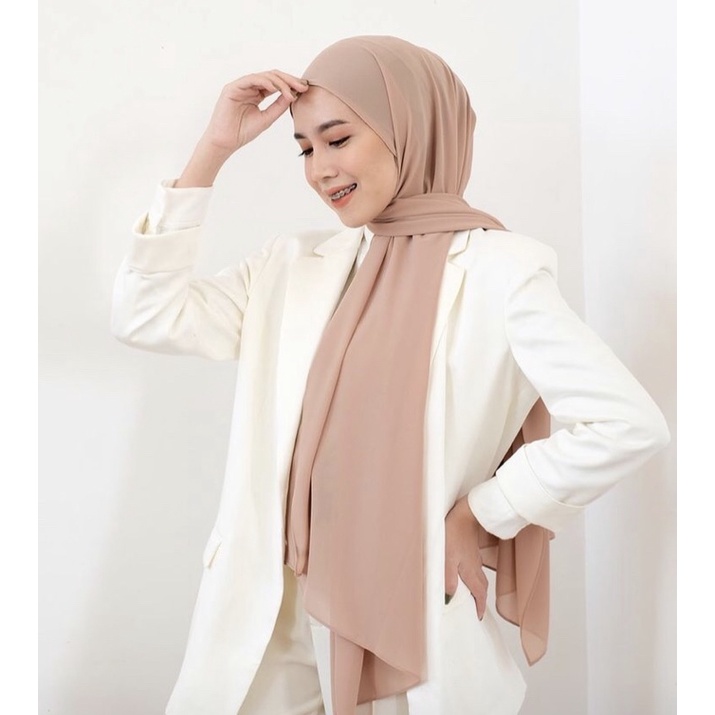 PASHMINA CERUTY BABYDOLL / PASHMINA CERUTY PREMIUM-MOCCASIN