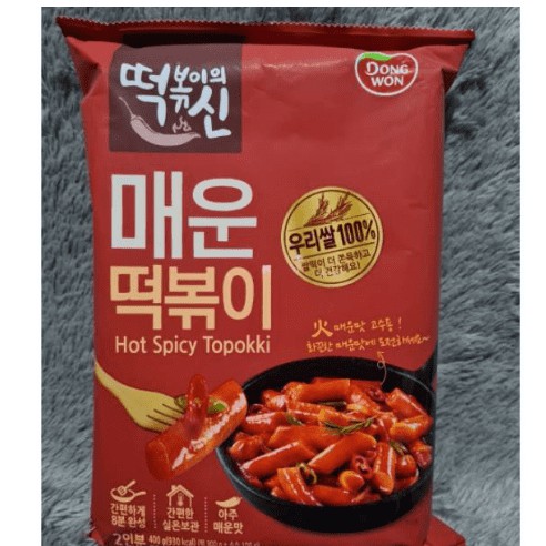 

DONGWON Hot Spicy Topokki - 400 gr