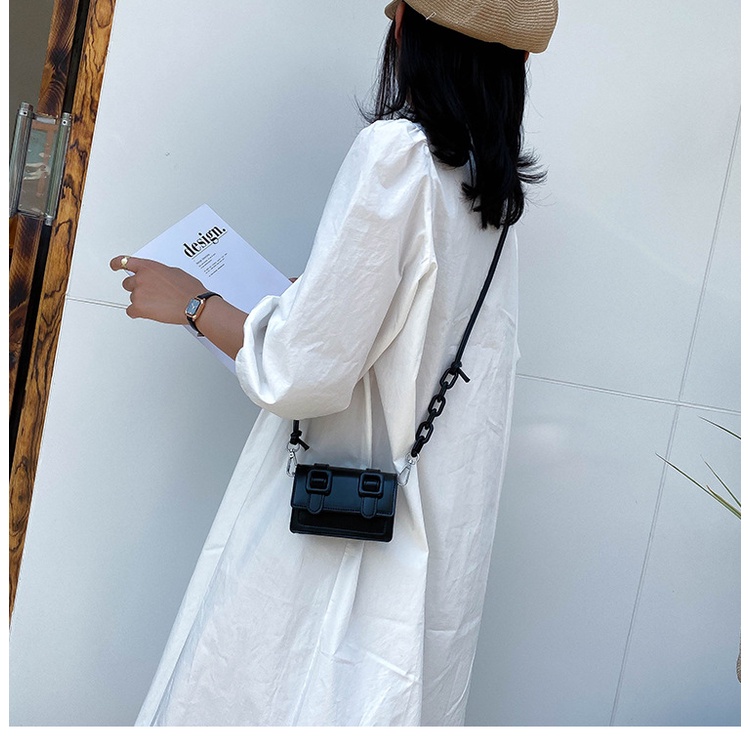 TM-96 tas mini casual candy color selempang rantai import korea jepang