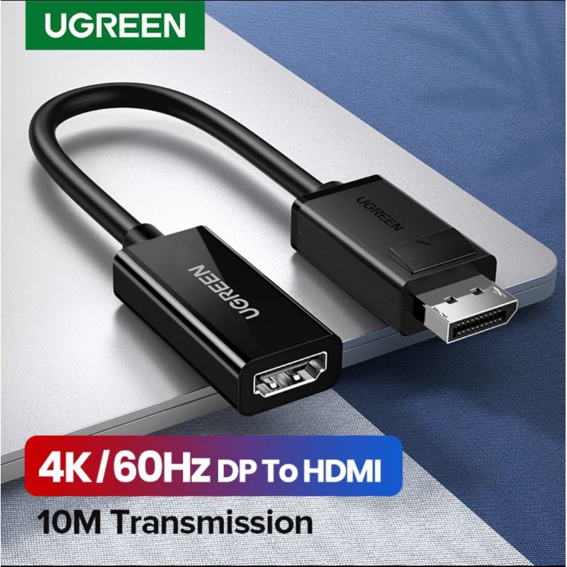 Ugreen Kabel Display Port to HDMI 4K / 60HZ / 30HZ- Ugreen Adapter DP to HDMI Female