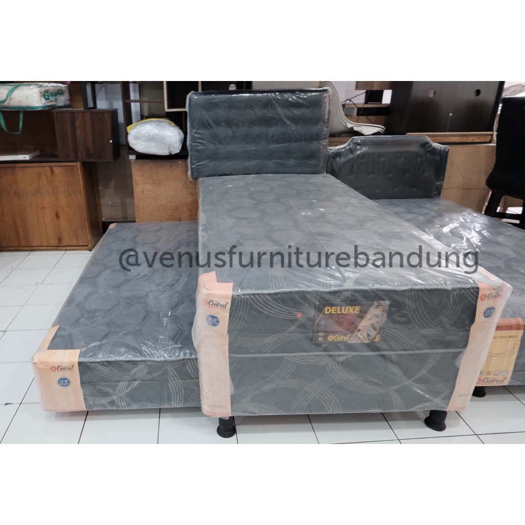 Kasur Tingkat anak springbed 2 in 1 Central Deluxe 100 dengan tanpa sandaran BANDUNG