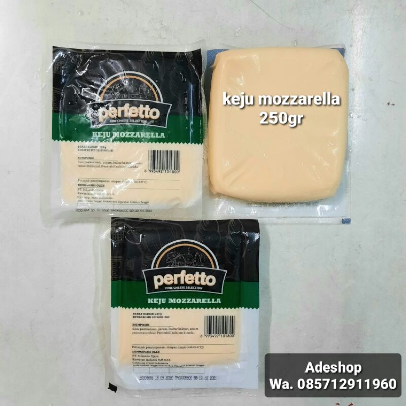 

keju mozarella perfectto 250gr