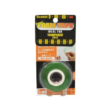 

3m Super Strong Scotch Double Tape Transparan Hijau Logam