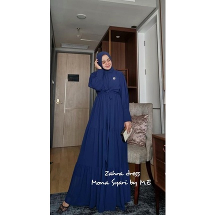 ZAHRA DRESS ORIGINAL MONA SYAR'I BY ME
