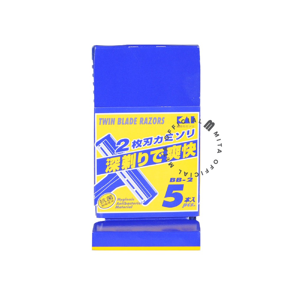 [MADE IN JAPAN] MITA KAI TWIN BLADE Cukuran Kumis/ Jenggot 5 pcs