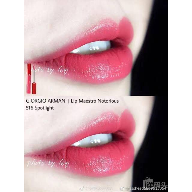 giorgio armani lip maestro 516