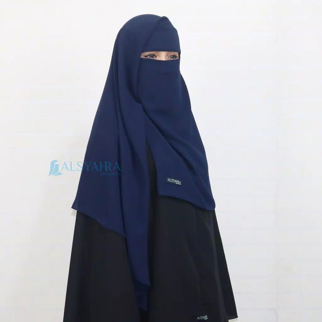 Alsyahra Exclusive Niqab Yaman Sifon Premium