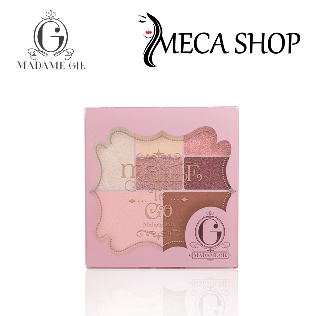 Madame Gie Face Pallete | Madame To Go | Moondust | Take 5 | Playfull | Madame Complete | Getaway