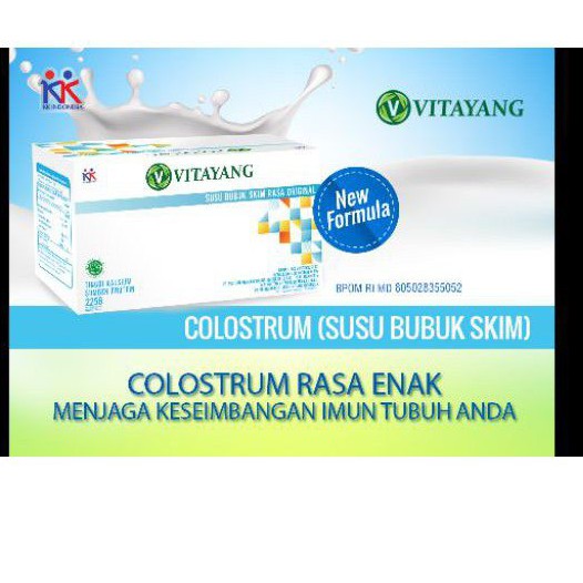 

Vitayang Susu Skim Bubuk. Isi 15 sachet. Terlaris. Terbaru. Ready Stok!