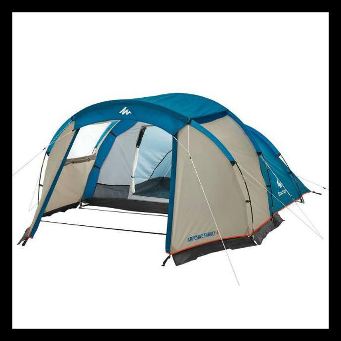READY TENDA ARPENAZ FAMILY 4 QUECHUA TENDA KEMPING KELUARGA TENDA KELUARGA TENDA QUECHUA ORIGINAL