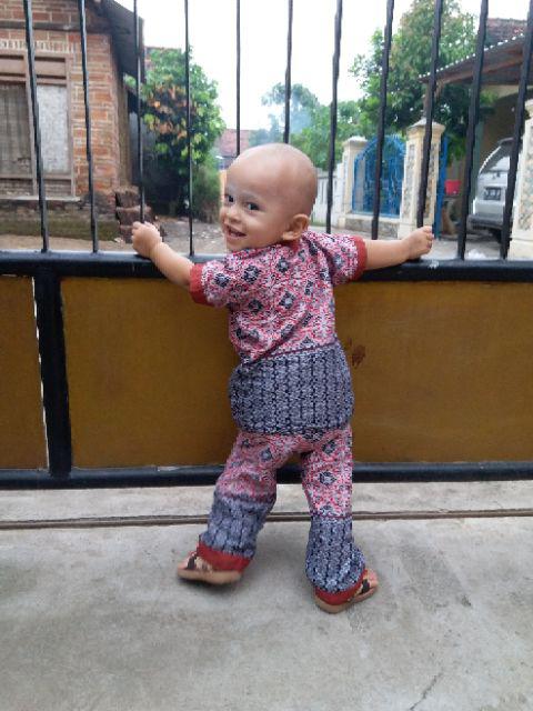 Piyama Batik Anak Size M Baju Anak Unisex Terlaris