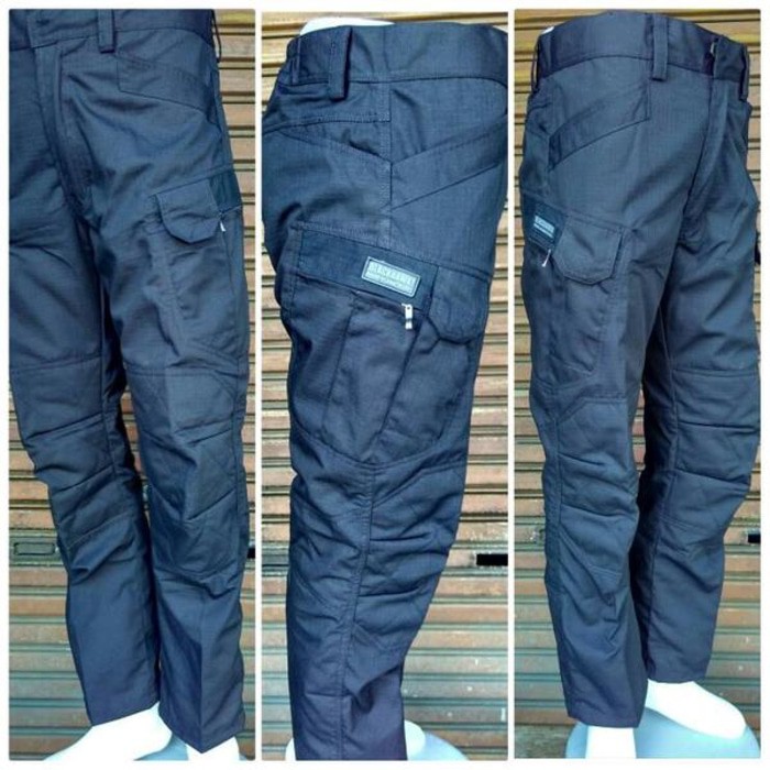 Celana Tactical Blackhawk Celana Panjang Outdoor Celana Satpam Security Navy Premium