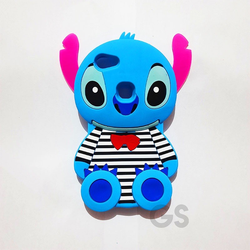 Silikon 3D karakter Silicon VIVO V7 silikon tebal karakter lucu / case anak anak warna biru / pelindung hp