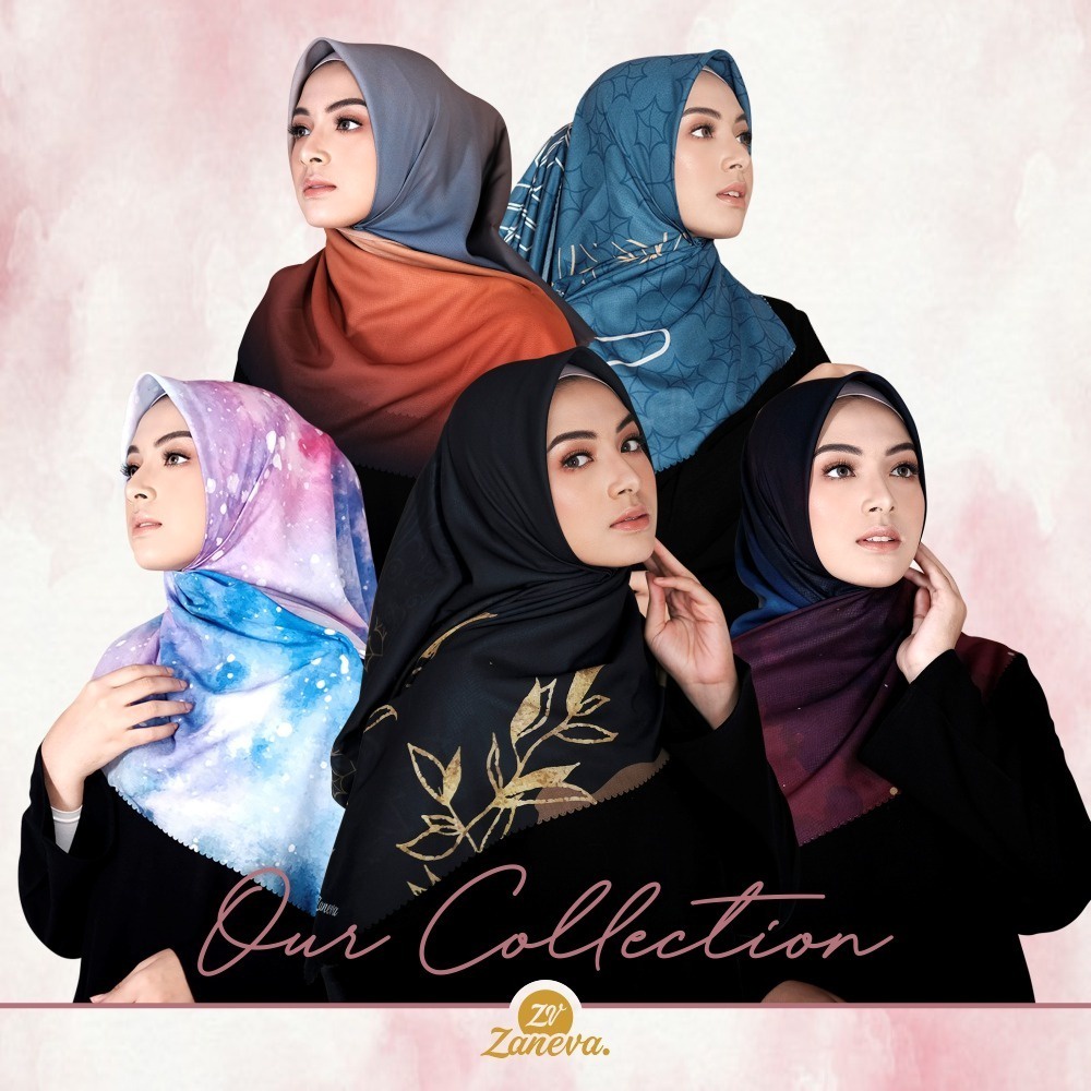 Galaxy Series Hijab Laser Cutting by Zaneva l PROMO RAMADHAN 2023