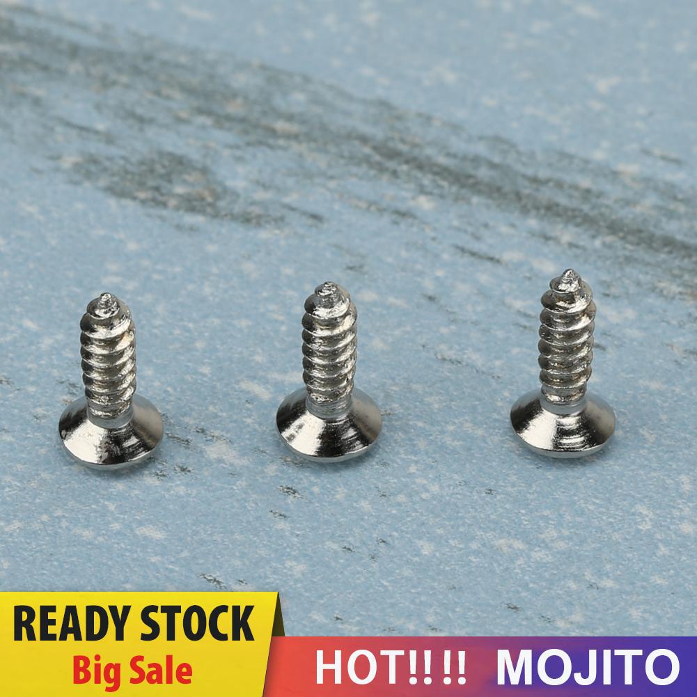 MOJITO 50pcs Acoustic Guitar Electric Guitar Guard Screw Electric Bass Panel Screw