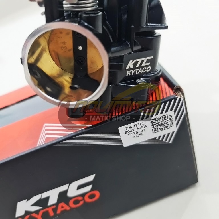 Throttle Body Pipa Gas Hawa Udara KTC Kytaco Racing 34mm Yamaha NMAX