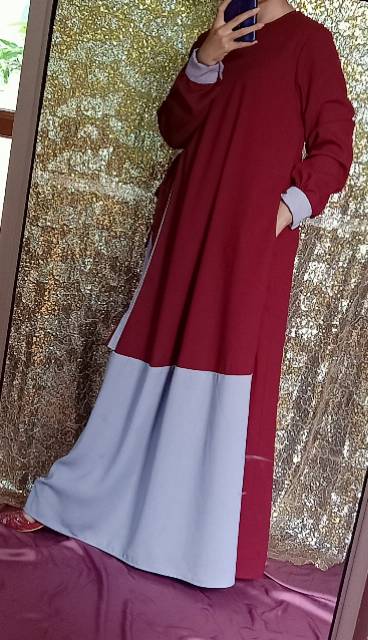 AMANDA GAMIS REMAJA KEKINIAN / GAMIS TERBARU / GAMIS JUMBO