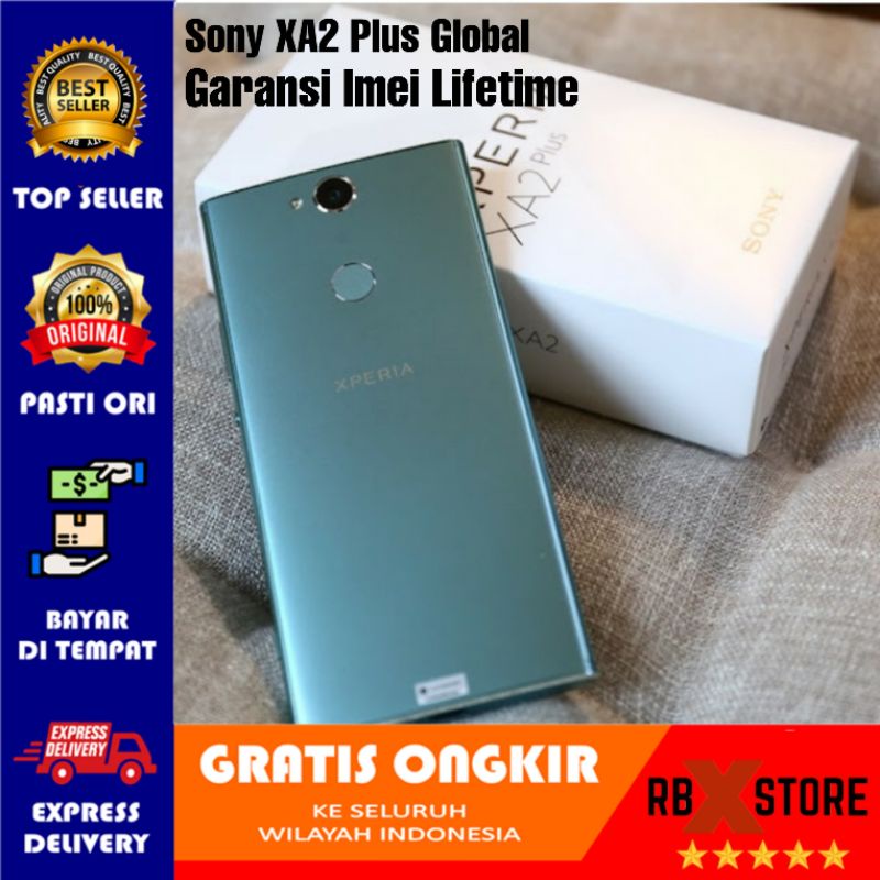 Sony xa2 plus global second murah fullset imei permanen