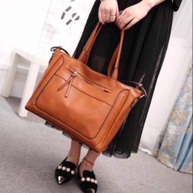 ZARA Tas Wanita shoulder Bag Ada Garansi Tote bag Tas Import Premium