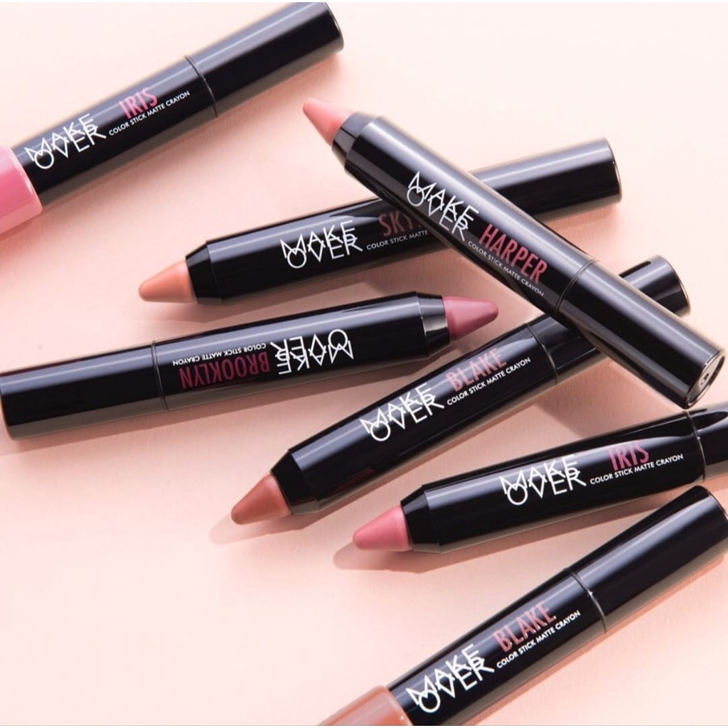 ✿ELYSABETHME✿ 𝓶𝓪𝓴𝓮𝓸𝓿𝓮𝓻 Make Over Color Stick Matte Crayon-3