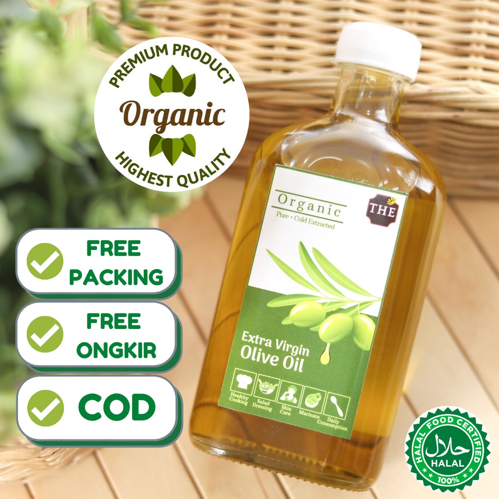 Minyak Zaitun Asli Virgin / EVOO / Extra Virgin Olive Oil Original / Minyak Zaitun Asli Murni 250 ml