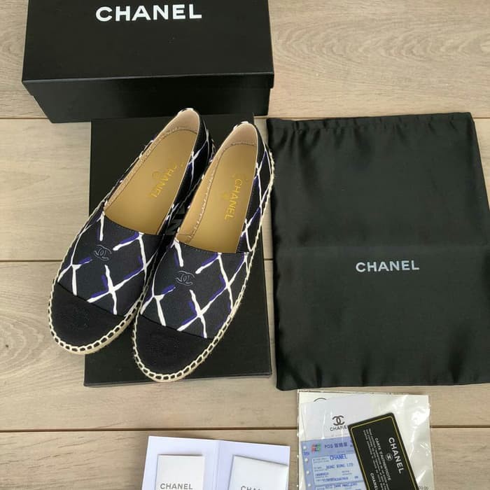 Chanel Espadrilles Flat Shoes Supermirror Quality