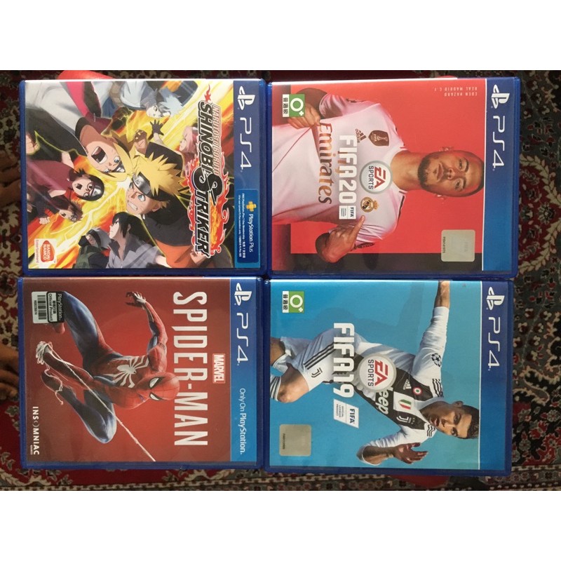 Paket Cd Game Ps4 Original Bekas