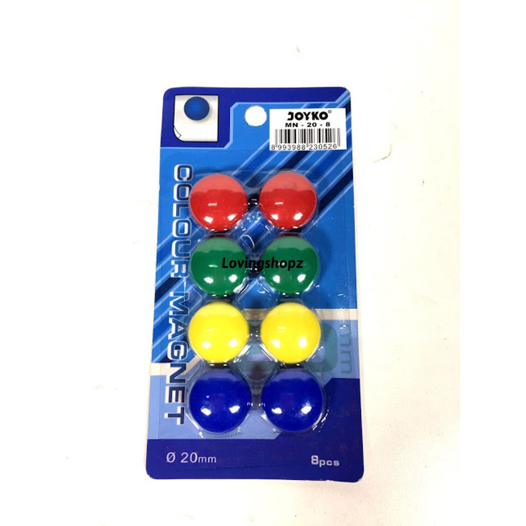 

Stok Ready Magnet Pin Joyko diameter 20 mm magnet pin Joyko MN 20 8 Diskon