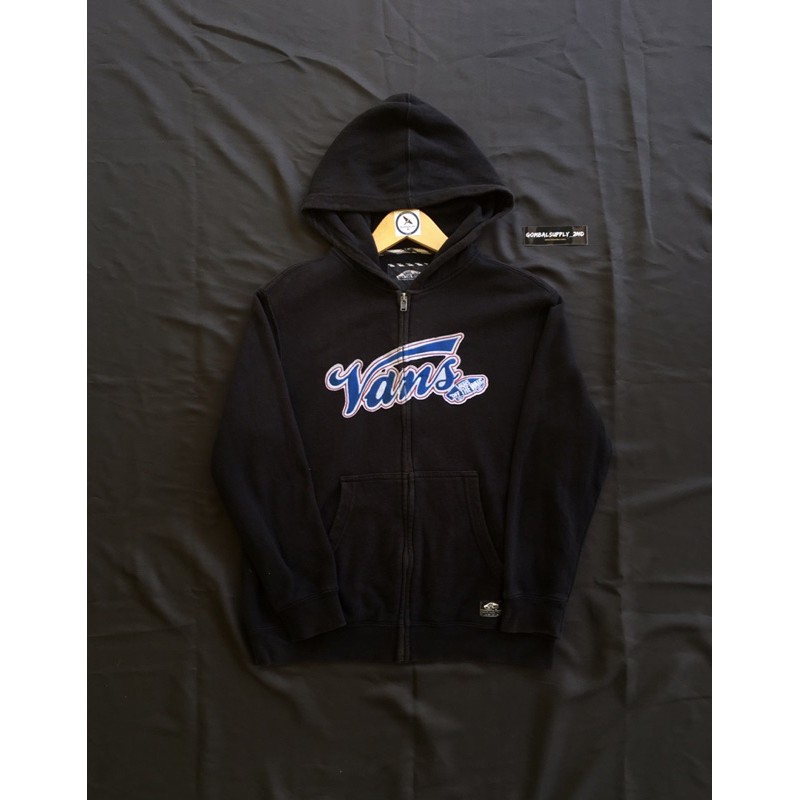 Zip Hoodie Vans vtg USA original second