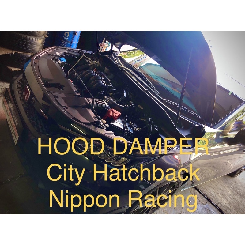 Hood damper Honda City Hatchback 2021+ merk Nippon Racing shock kap mesin sok