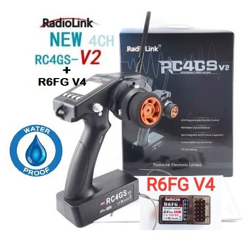 RadioLink RC4GS 2.4G 4CH Gun Controller Transmitter