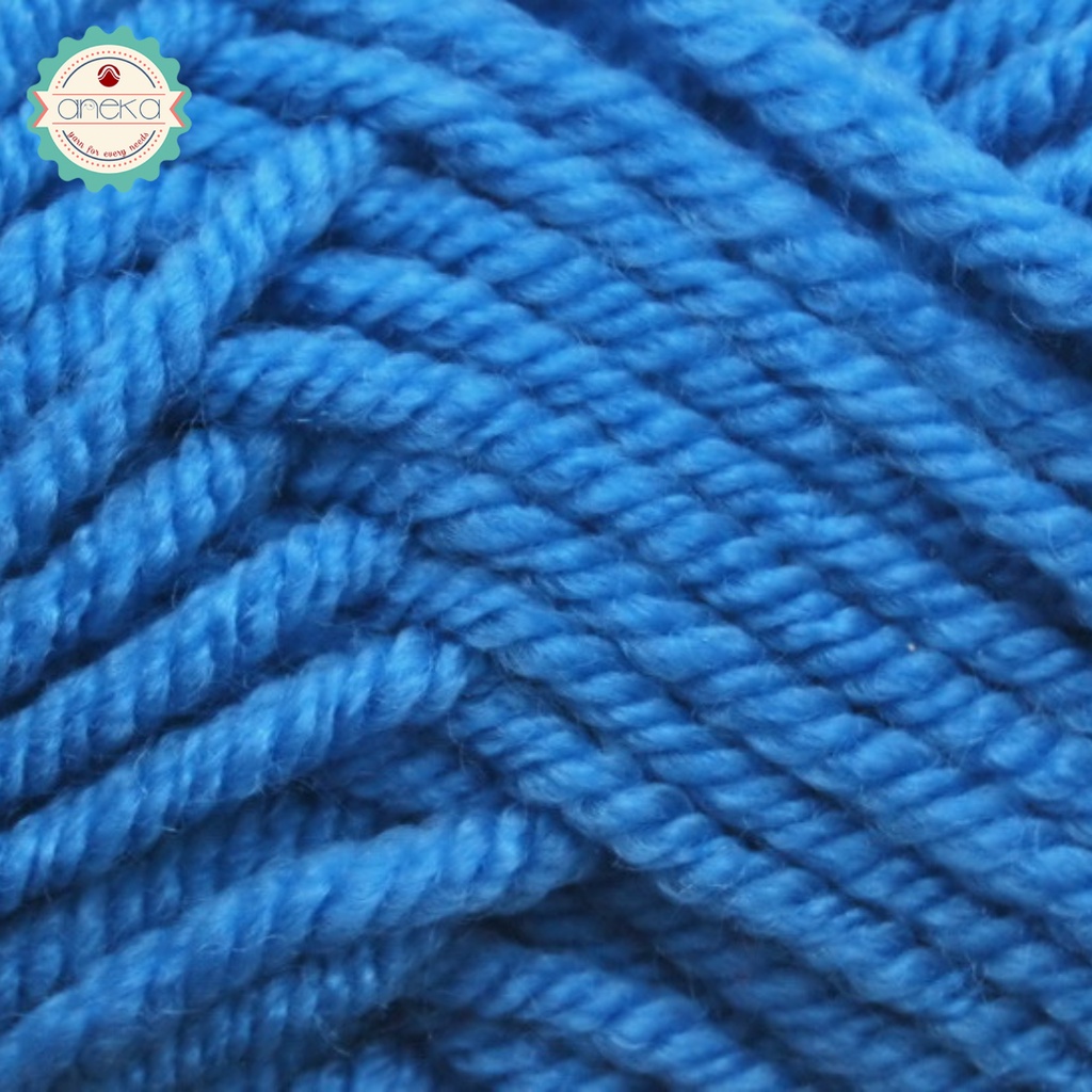 Benang Rajut Karpet Dahlia / Carpet Yarn - 6033 ( Biru Terang )