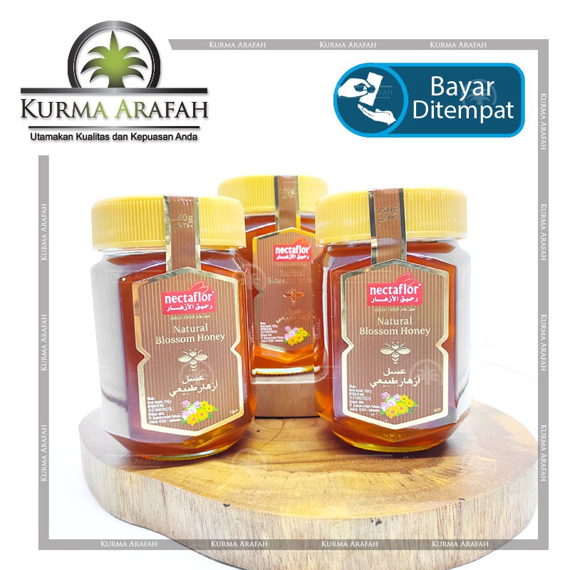 Madu Nectaflor Blossom Honey Asli Swis 250 gr Premium