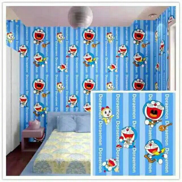 Wallpaper Stiker New Doraemon Salur