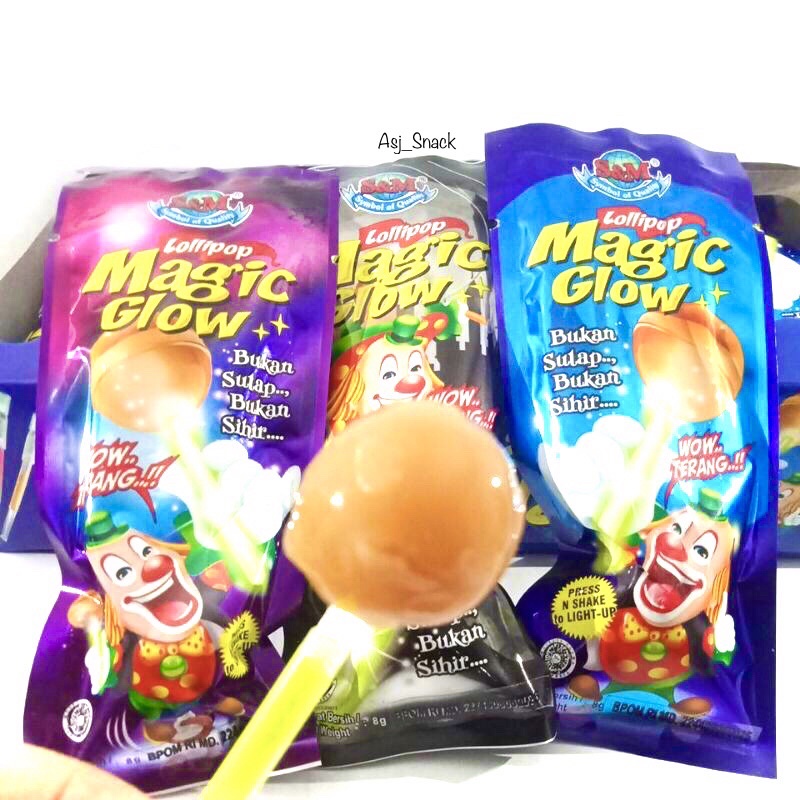 

Permen Keras Magic Glow Lollipop Rasa Vanilla ( 20 pcs x 8g )