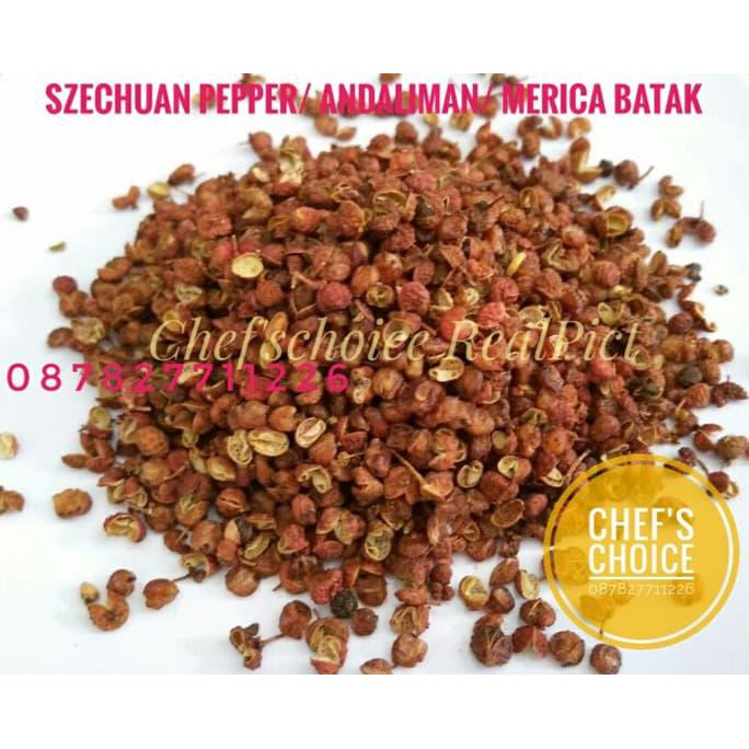 

Szechuan Pepper/ Sichuan Pepper/ Andaliman/ Merica Batak 100 gram